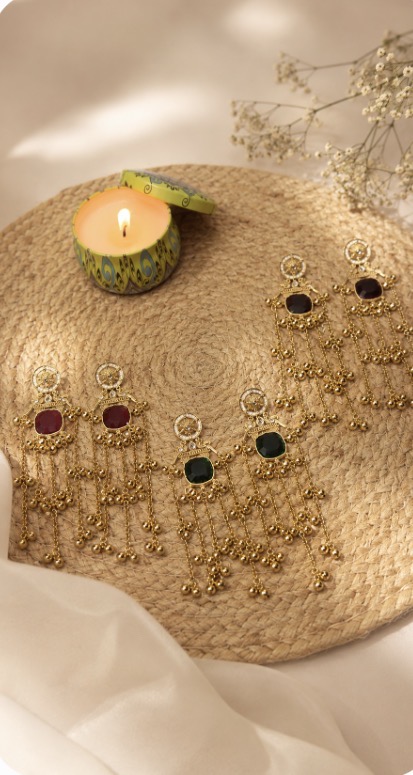 Kashmiri earrings 